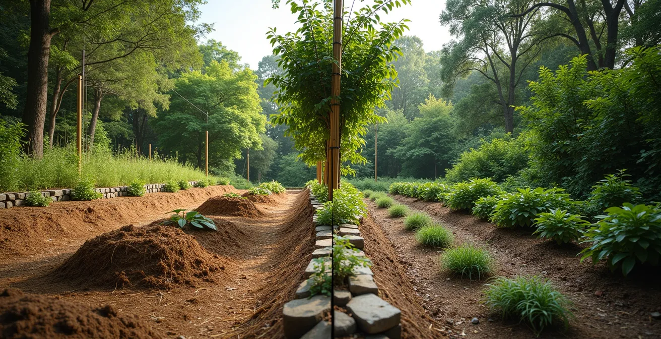 Trasformazione di un orto in permacultura dal primo al terzo anno